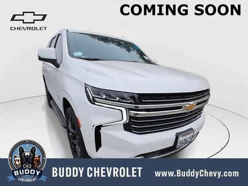 Summit White 2022 Chevrolet Tahoe LT