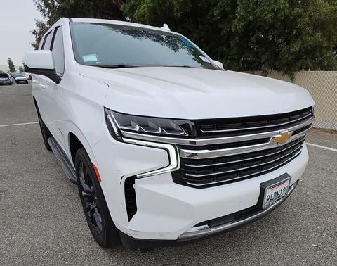 Summit White 2022 Chevrolet Tahoe LT