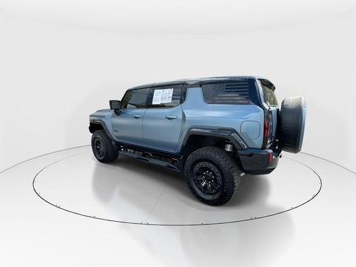 Neptune Blue Matte 2024 GMC HUMMER EV SUV 3X