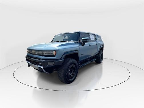 Neptune Blue Matte 2024 GMC HUMMER EV SUV 3X