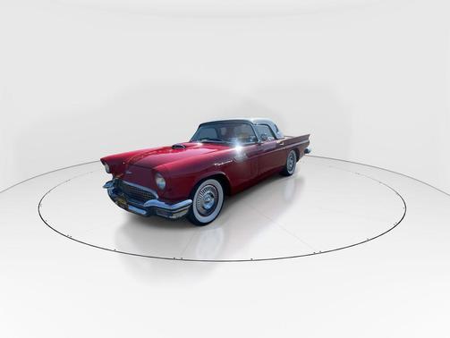 Red 1957 Ford Thunderbird Base