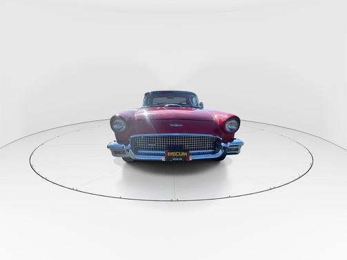 Red 1957 Ford Thunderbird Base