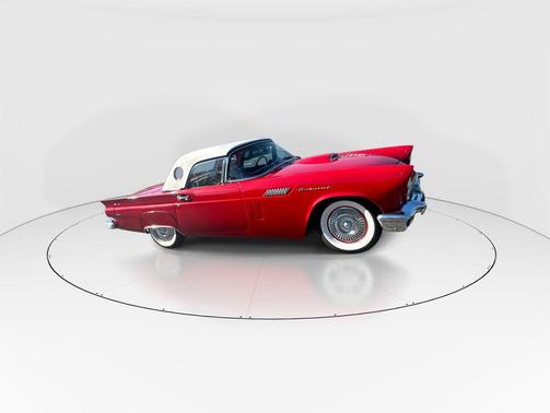 Red 1957 Ford Thunderbird Base