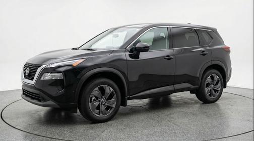 Super Black 2025 Nissan Rogue SV