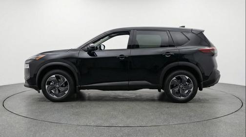 Super Black 2025 Nissan Rogue SV