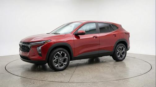 Crimson Metallic 2025 Chevrolet Trax LT
