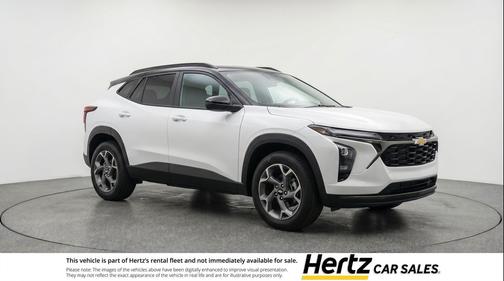 Summit White 2025 Chevrolet Trax LT