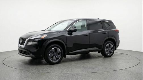 Super Black 2025 Nissan Rogue SV