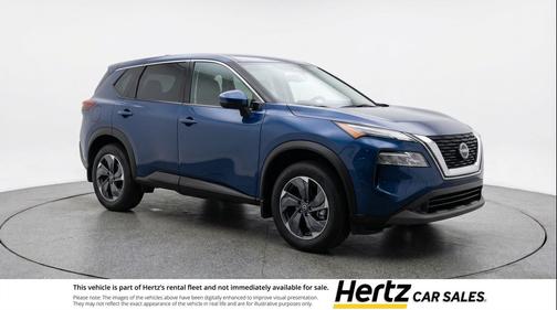 Deep Ocean Blue Pearl 2025 Nissan Rogue SV