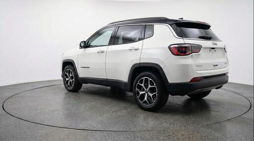 Bright White Clearcoat 2025 Jeep Compass Limited