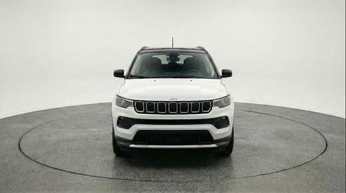Bright White Clearcoat 2025 Jeep Compass Limited