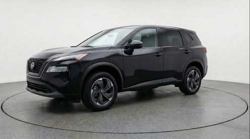 Super Black 2025 Nissan Rogue SV