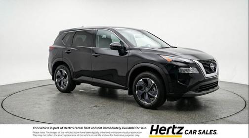 Super Black 2025 Nissan Rogue SV