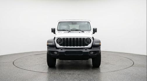 Bright White Clearcoat 2025 Jeep Wrangler Sport S