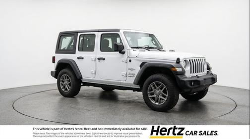 Bright White Clearcoat 2025 Jeep Wrangler Sport S