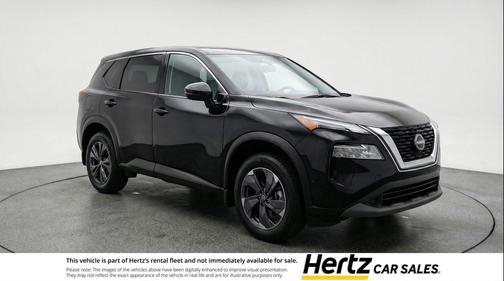 Super Black 2025 Nissan Rogue SV