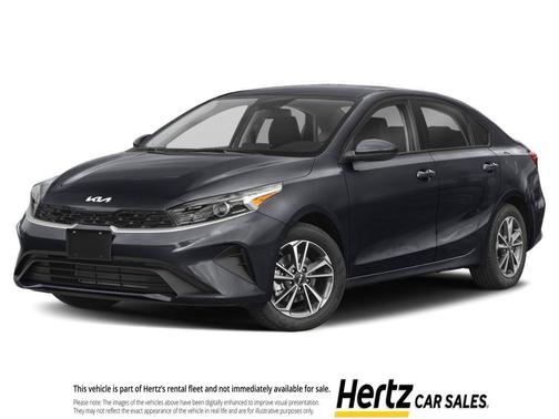 Aurora Black 2024 Kia Forte LXS