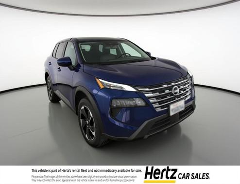 Deep Ocean Blue Pearl 2025 Nissan Rogue SV