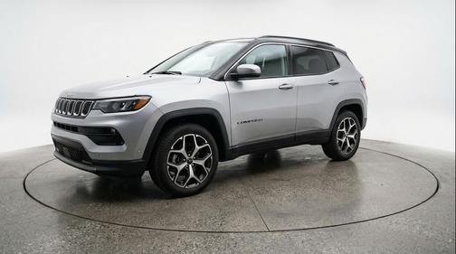 Silver Zynith Metallic Clearcoat 2025 Jeep Compass Limited