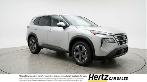 Brilliant Silver Metallic 2025 Nissan Rogue SV