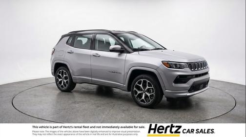 Silver Zynith Metallic Clearcoat 2025 Jeep Compass Limited