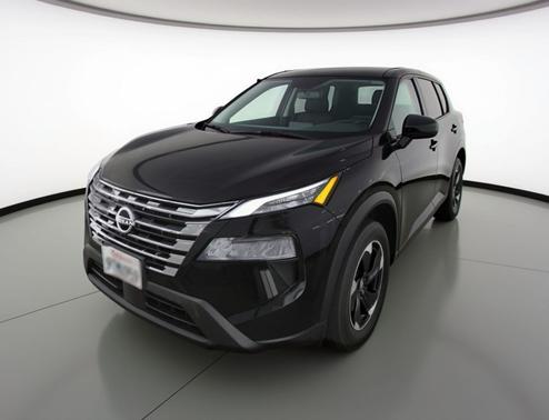 Super Black 2025 Nissan Rogue SV