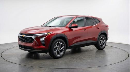 Crimson Metallic 2025 Chevrolet Trax LT