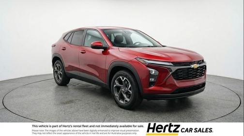 Crimson Metallic 2025 Chevrolet Trax LT