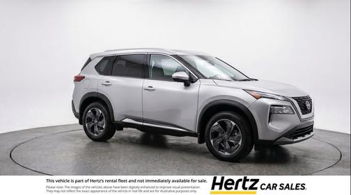 Brilliant Silver Metallic 2025 Nissan Rogue SV