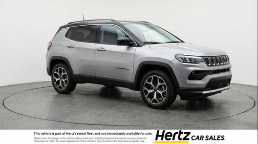 Silver Zynith Metallic Clearcoat 2025 Jeep Compass Limited