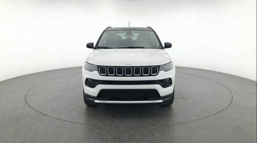 Bright White Clearcoat 2025 Jeep Compass Limited
