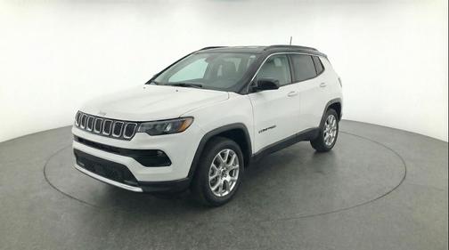 Bright White Clearcoat 2025 Jeep Compass Limited