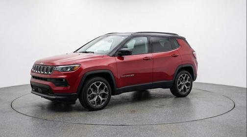 Red Hot Pearlcoat 2025 Jeep Compass Limited
