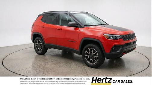 Red Hot Pearlcoat 2025 Jeep Compass Trailhawk