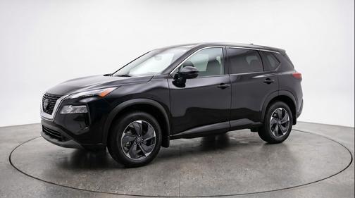 Super Black 2025 Nissan Rogue SV