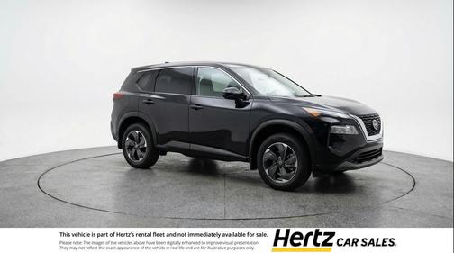 Super Black 2025 Nissan Rogue SV