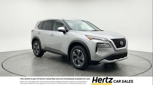 Brilliant Silver Metallic 2025 Nissan Rogue SV