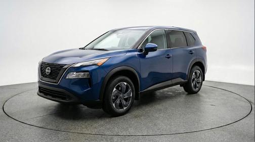 Deep Ocean Blue Pearl 2025 Nissan Rogue SV