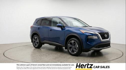 Deep Ocean Blue Pearl 2025 Nissan Rogue SV