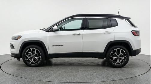 Bright White Clearcoat 2025 Jeep Compass Limited