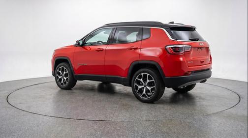 Red Hot Pearlcoat 2025 Jeep Compass Limited
