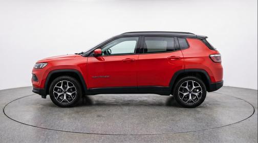 Red Hot Pearlcoat 2025 Jeep Compass Limited