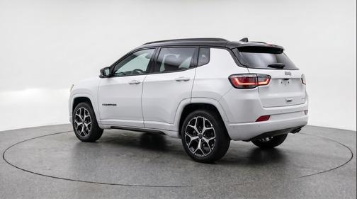 Bright White Clearcoat 2025 Jeep Compass Limited