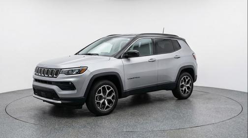 Silver Zynith Metallic Clearcoat 2025 Jeep Compass Limited