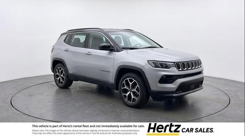 Silver Zynith Metallic Clearcoat 2025 Jeep Compass Limited