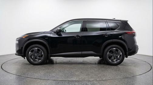 Super Black 2025 Nissan Rogue SV