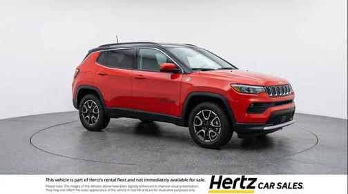 Red Hot Pearlcoat 2025 Jeep Compass Trailhawk