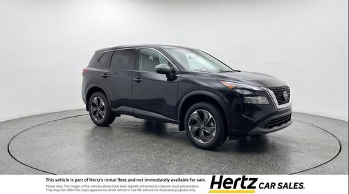 Super Black 2025 Nissan Rogue SV