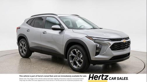 Sterling Gray Metallic 2025 Chevrolet Trax LT