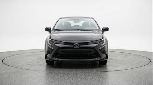 Midnight Black Metallic 2025 Toyota Corolla LE